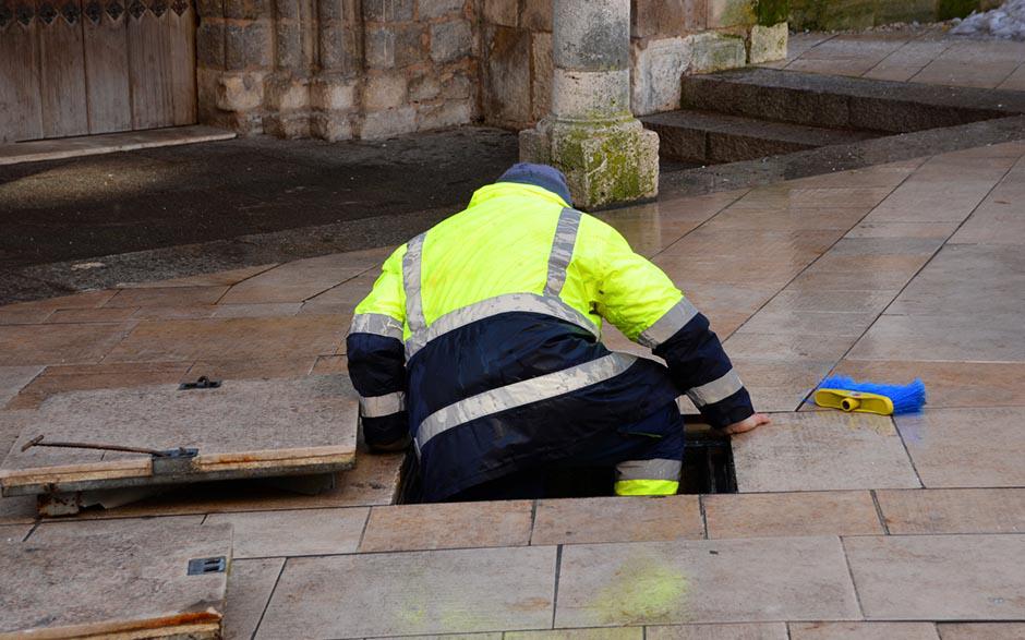 travaux assainissement La Norville
